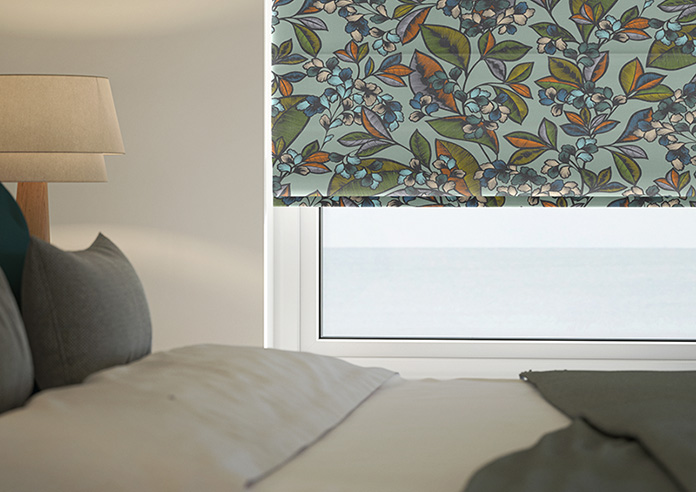 Walled Garden, Duckegg - Roman Blind - Image 5